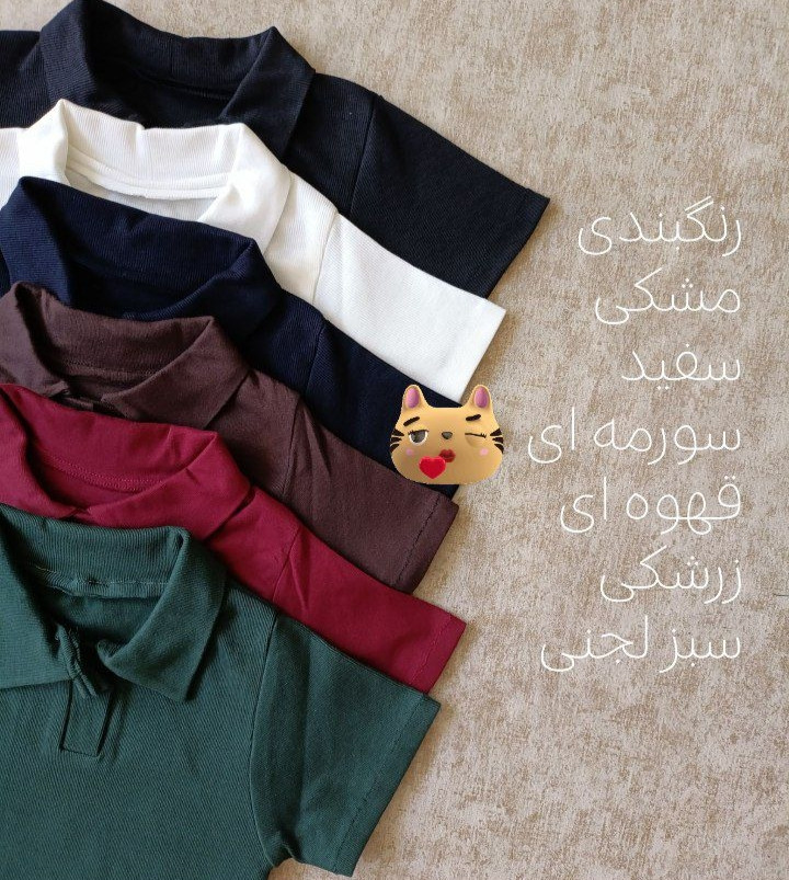 پلوشرت زنانه یقه یک رنگ ترند این روزا فری سایز تا42
